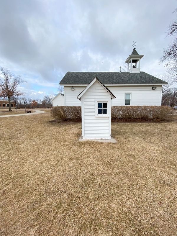 Kreager Farm Outhouse. Click for full size. Kreager Farm Outhouse image. Click for full size.