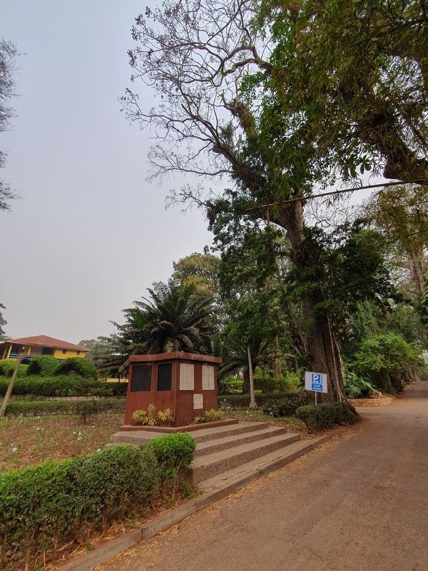 Founding of the Aburi Botanical Gardens Marker. Click for full size. Founding of the Aburi Botanical Gardens Marker image. Click for full size.