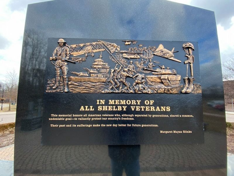 Shelby Township Veterans Memorial image. Click for full size.