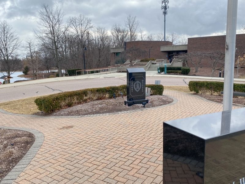 Shelby Township Purple Heart Memorial image. Click for full size.