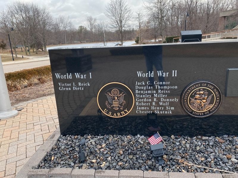 Shelby Township Purple Heart Memorial. Click for full size. Shelby Township Purple Heart Memorial image. Click for full size.