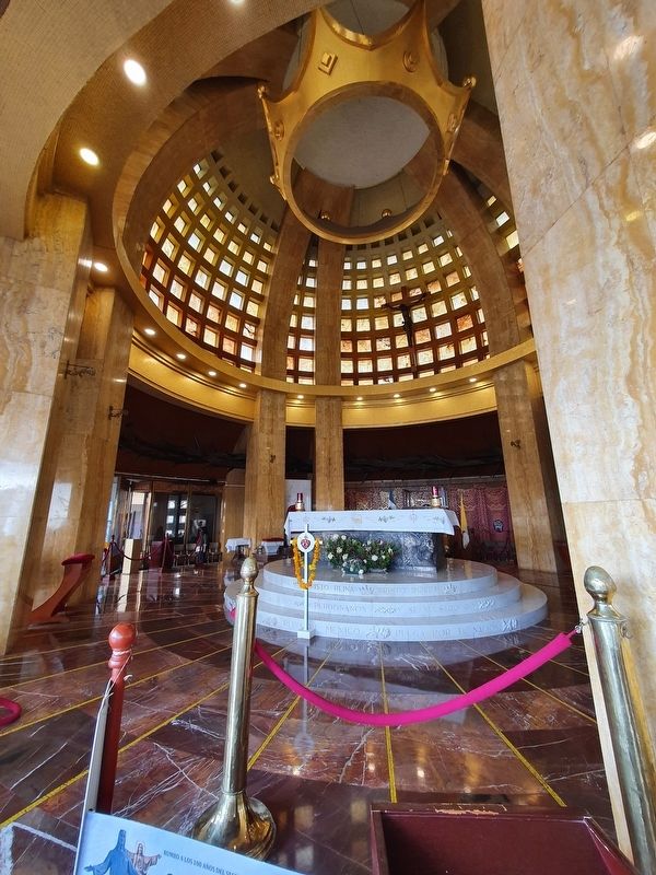 An interior view of the Sanctuary of Christ the King. Click for full size. An interior view of the Sanctuary of Christ the King image. Click for full size.