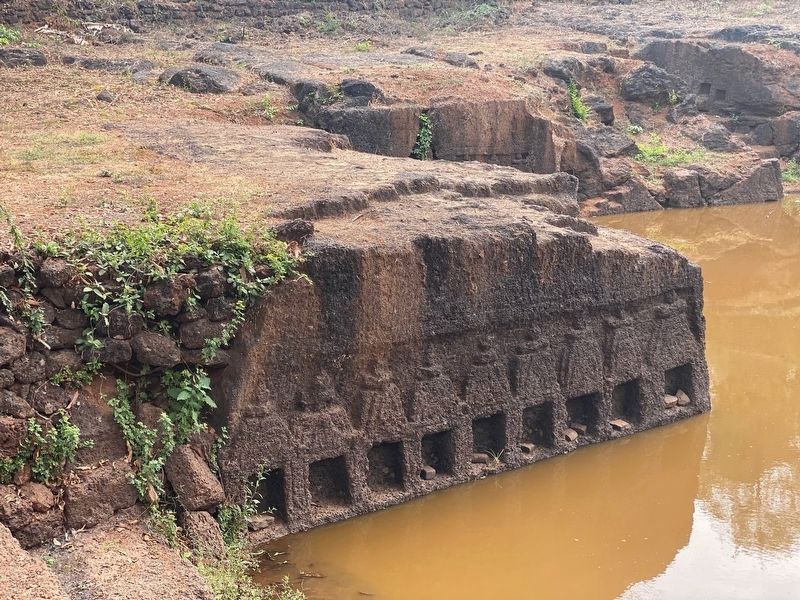 Site of the Temple of Saptakoteshwar Marker image. Click for full size.