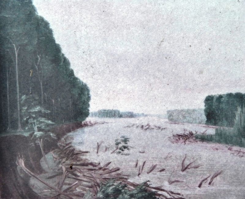 Marker detail: Missouri River Banks. Click for full size. Marker detail: Missouri River Banks image. Click for full size.