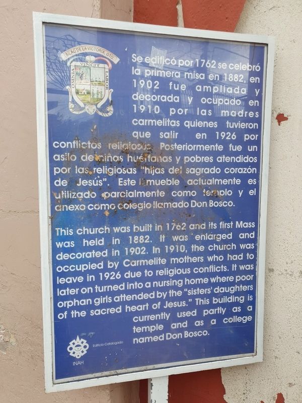 Templo Se�or del Perd�n Marker image. Click for full size.