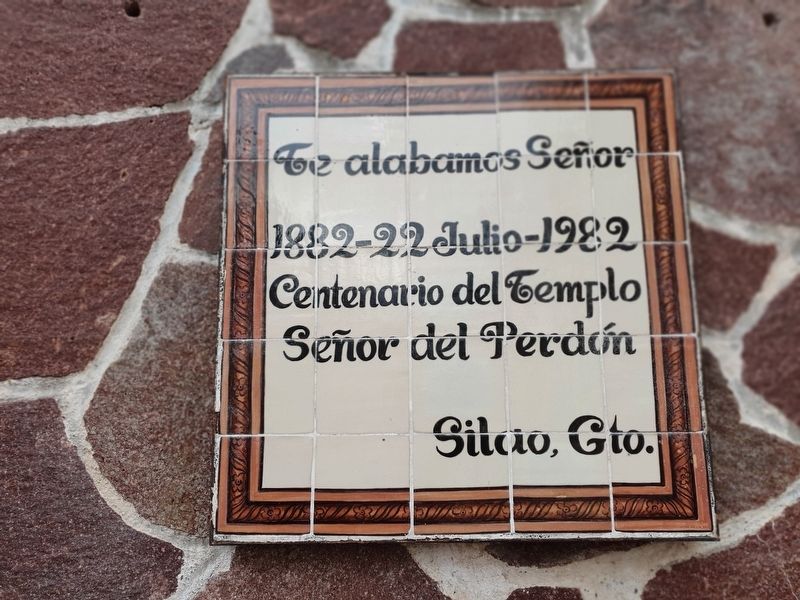 An additional Templo Se�or del Perd�n tablet image. Click for full size.