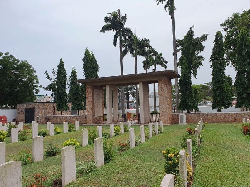 Ghana in Two World Wars Marker. Click for full size. Ghana in Two World Wars Marker image. Click for full size.