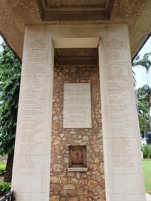 Christianborg War Cemetery Memorial. Click for full size. Christianborg War Cemetery Memorial image. Click for full size.