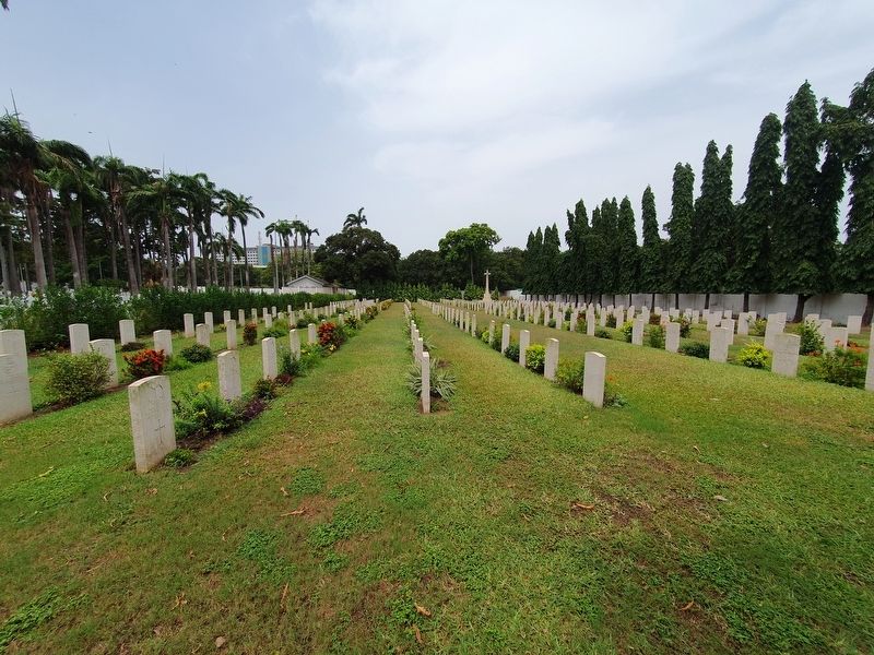 Christianborg War Cemetery. Click for full size. Christianborg War Cemetery image. Click for full size.