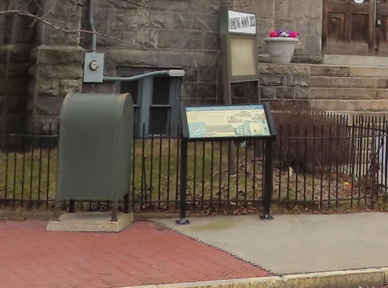 Starr Street Marker. Click for full size. Starr Street Marker image. Click for full size.