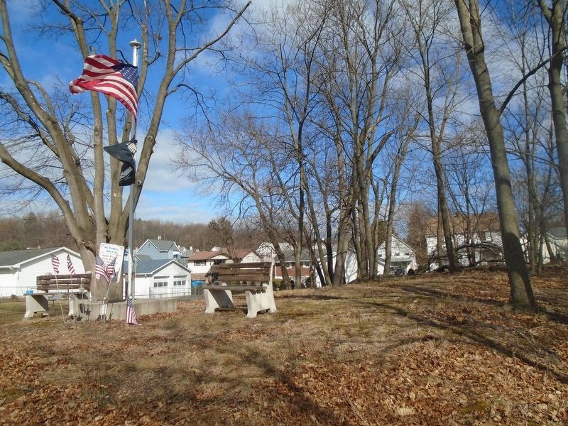 McDonnell Cemetery (defunct) and Civil War Veterans Marker. Click for full size. McDonnell Cemetery (defunct) and Civil War Veterans Marker image. Click for full size.