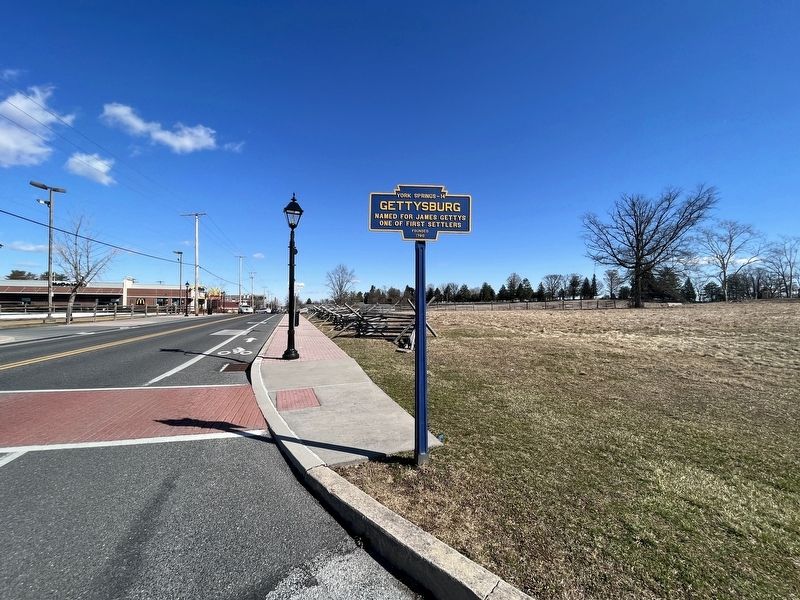 Gettysburg Marker. Click for full size. Gettysburg Marker image. Click for full size.