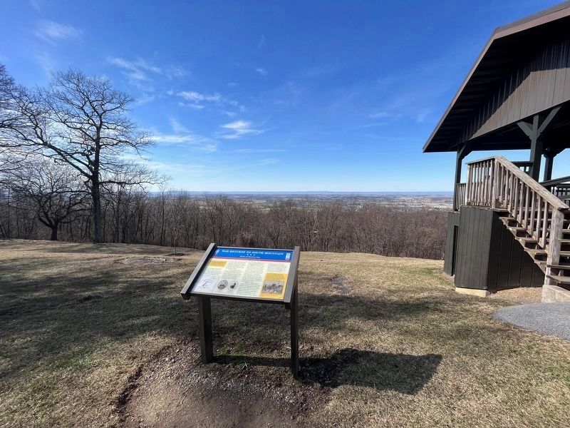 War Returns to South Mountain Marker. Click for full size. War Returns to South Mountain Marker image. Click for full size.