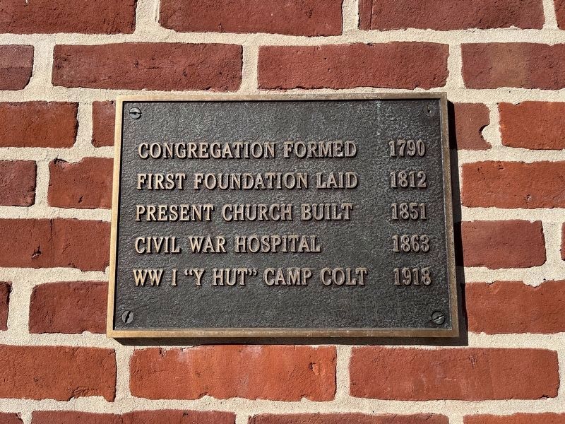 Trinity United Church of Christ Marker image. Click for full size.