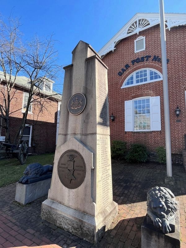 Grand Army of the Republic Memorial Marker. Click for full size. Grand Army of the Republic Memorial Marker image. Click for full size.