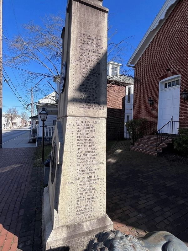 Grand Army of the Republic Memorial. Click for full size. Grand Army of the Republic Memorial image. Click for full size.
