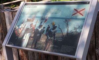 Camp Uzita Marker. Click for full size. Camp Uzita Marker image. Click for full size.