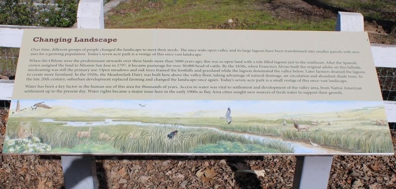 Changing Landscape Marker. Click for full size. Changing Landscape Marker image. Click for full size.