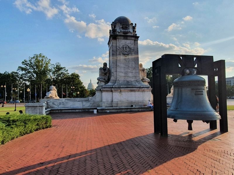 The Freedom Bell and Marker image. Click for full size.