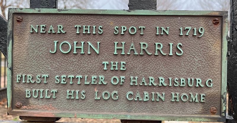 John Harris Marker. Click for full size. John Harris Marker image. Click for full size.