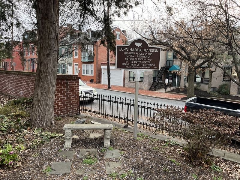 John Harris Mansion Marker. Click for full size. John Harris Mansion Marker image. Click for full size.