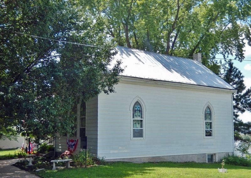 Evangelical United Brethren Church (<i>northeast elevation</i>) image. Click for full size.