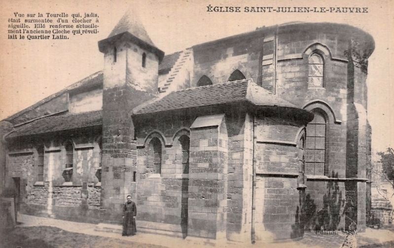 Eglise Saint-Julien-le-Pauvre. Click for full size. Eglise Saint-Julien-le-Pauvre image. Click for full size.