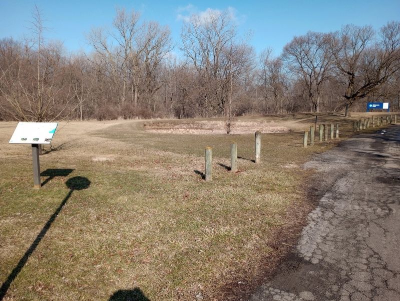 Improving Delaware Creek Marker image. Click for full size.