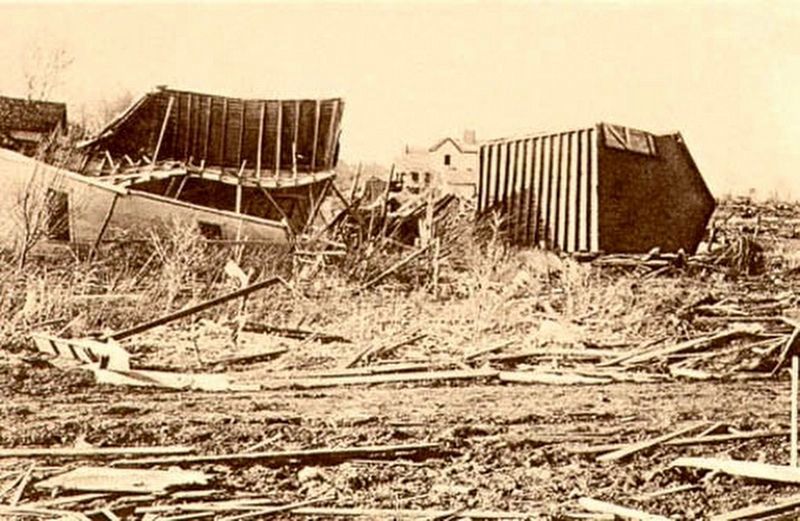 Cyclone damage image. Click for full size.