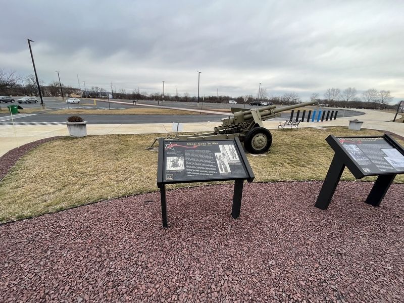 Oscar Goes To War Marker. Click for full size. Oscar Goes To War Marker image. Click for full size.
