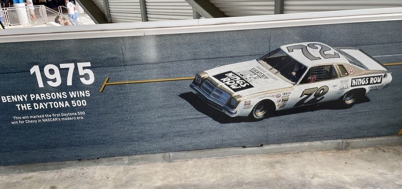 Benny Parsons Marker. Click for full size. Benny Parsons Marker image. Click for full size.