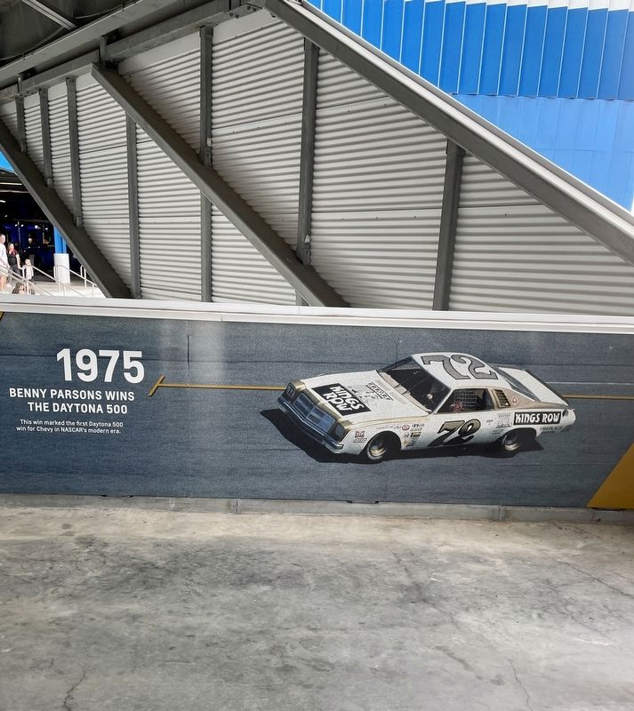 Benny Parsons Marker. Click for full size. Benny Parsons Marker image. Click for full size.