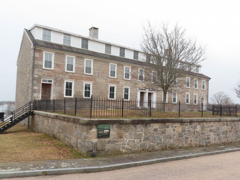 Fort Trumbull Officers’ Quarters. Click for full size. Fort Trumbull Officers’ Quarters image. Click for full size.