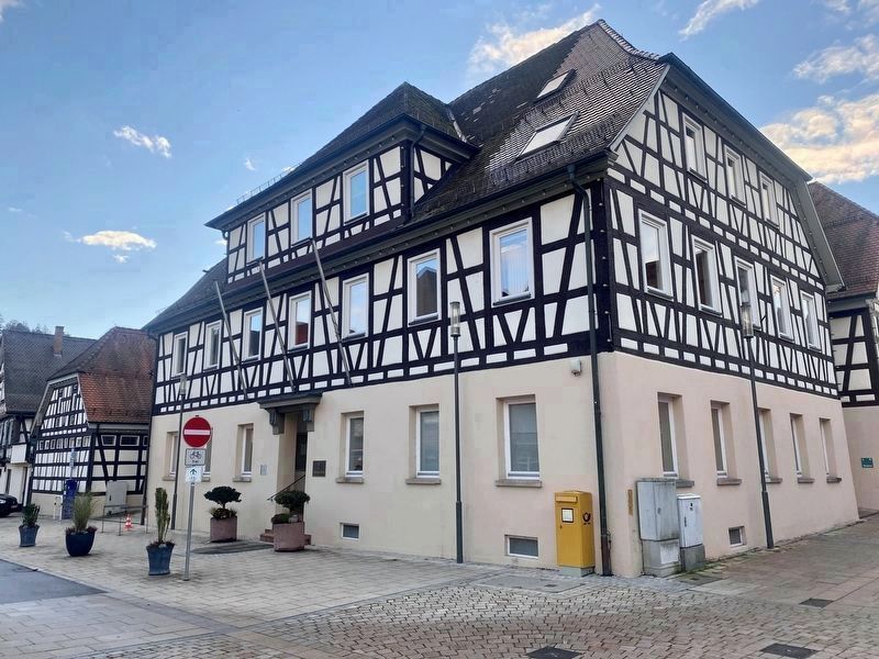 Oberamtei, Oberförstei, Rathaus / Magistrate Office, Forestry Office, City Hall Marker. Click for full size. Oberamtei, Oberförstei, Rathaus / Magistrate Office, Forestry Office, City Hall Marker image. Click for full size.