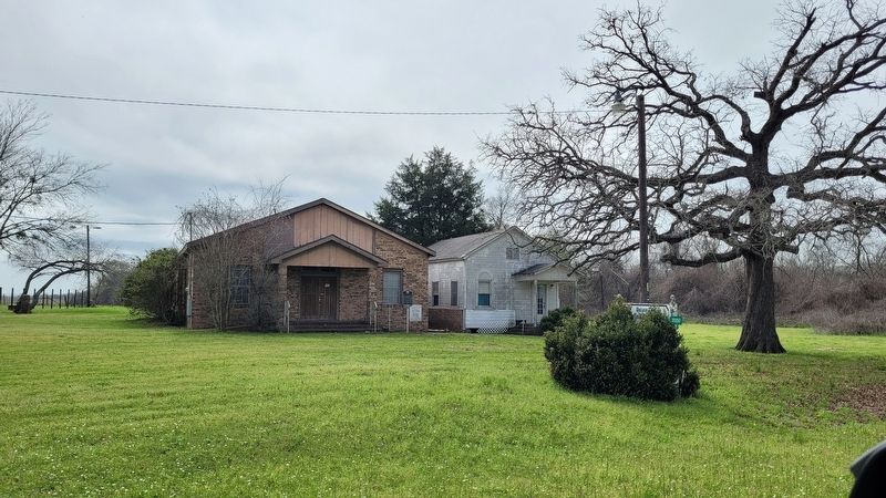The view of the Mercy Seat Baptist Church and Marker from the road. Click for full size. The view of the Mercy Seat Baptist Church and Marker from the road image. Click for full size.