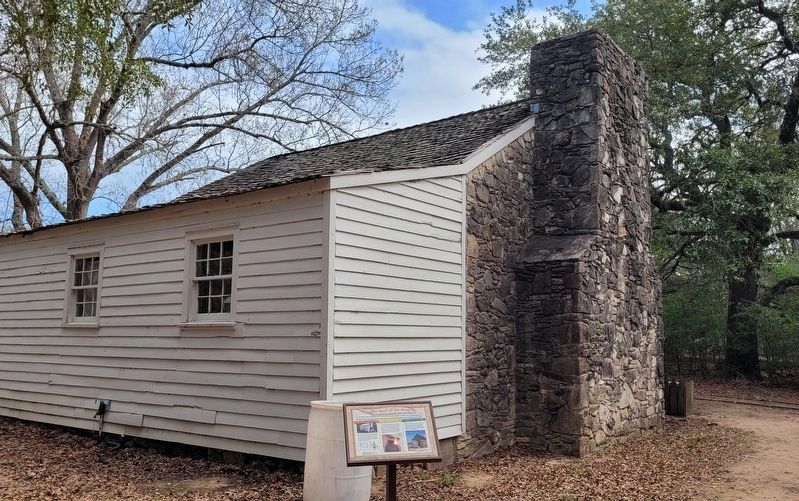 The Heart of the Home Marker at the back side of the house image. Click for full size.