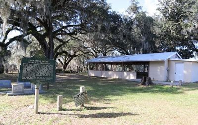 Townsend House Church & Cemetery Marker. Click for full size. Townsend House Church & Cemetery Marker image. Click for full size.