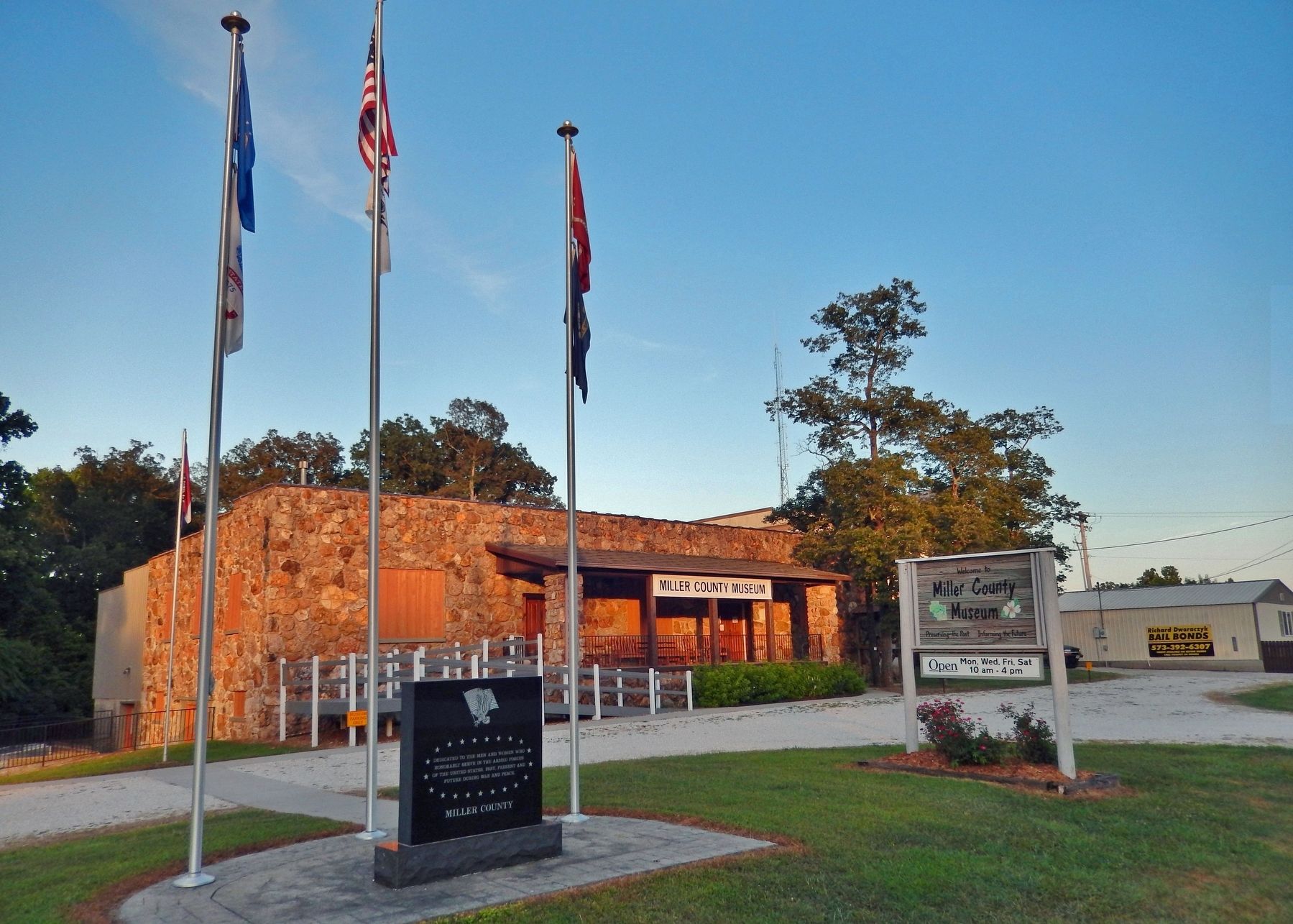 Miller County Veterans Memorial image. Click for full size.