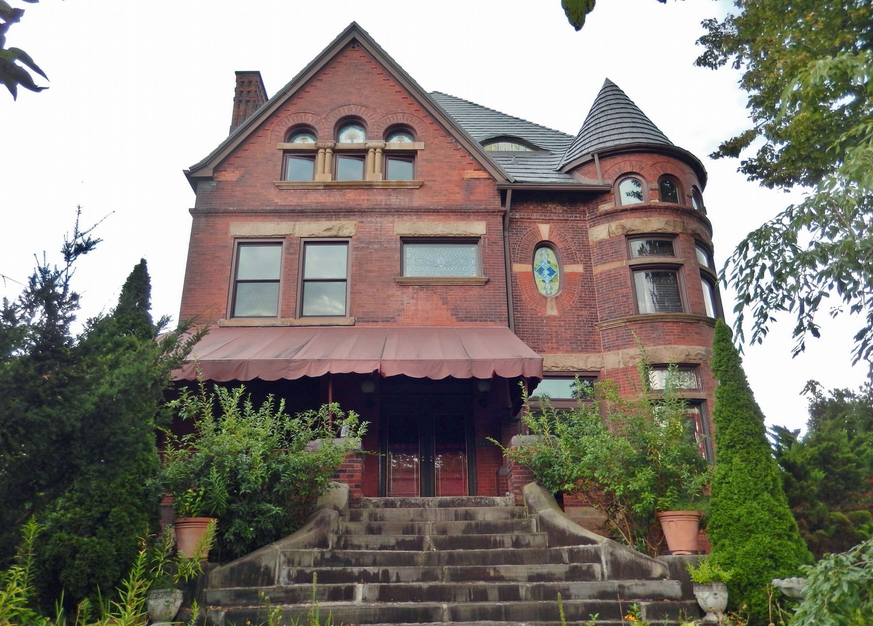 P. S. Newmyer House, Connellsville, Pennsylvania image. Click for full size.