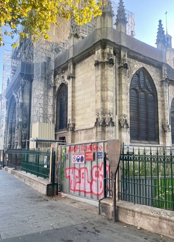 Eglise Saint-Laurent Marker. Click for full size. Eglise Saint-Laurent Marker image. Click for full size.