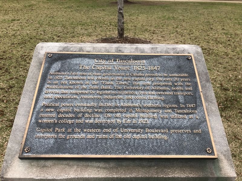 The Capital Years: 1825-1847 Marker. Click for full size. The Capital Years: 1825-1847 Marker image. Click for full size.