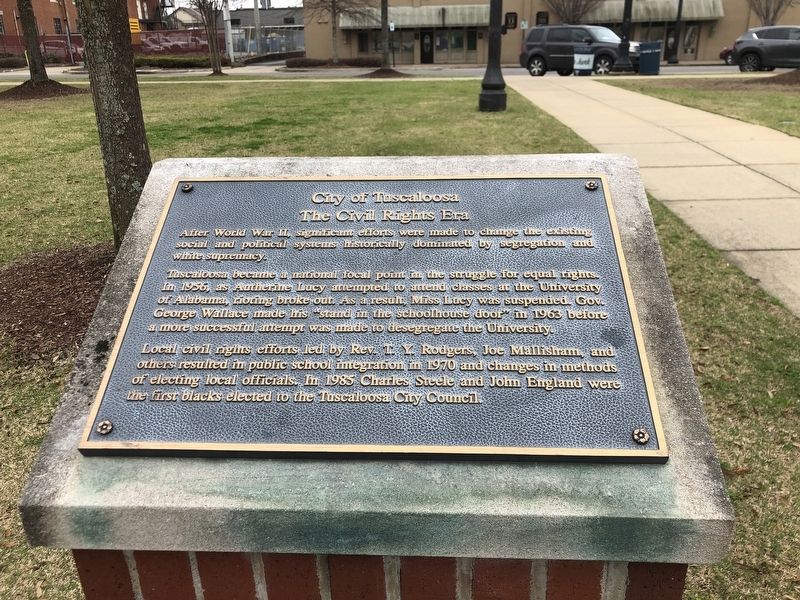 The Civil Rights Era Marker. Click for full size. The Civil Rights Era Marker image. Click for full size.