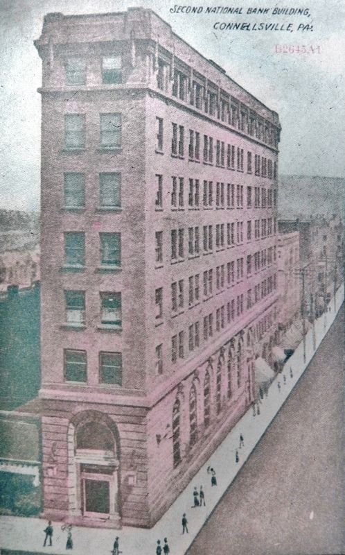 Marker detail: Second National Bank Building. Click for full size. Marker detail: Second National Bank Building image. Click for full size.