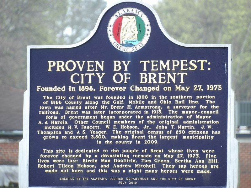 Proven by Tempest: City of Brent Marker image. Click for full size.