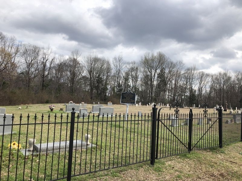 Ocmulgee Baptist Church Marker image. Click for full size.