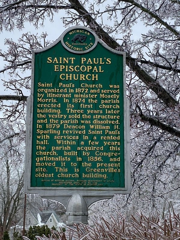 Saint Paul's Episcopal Church Marker image. Click for full size.