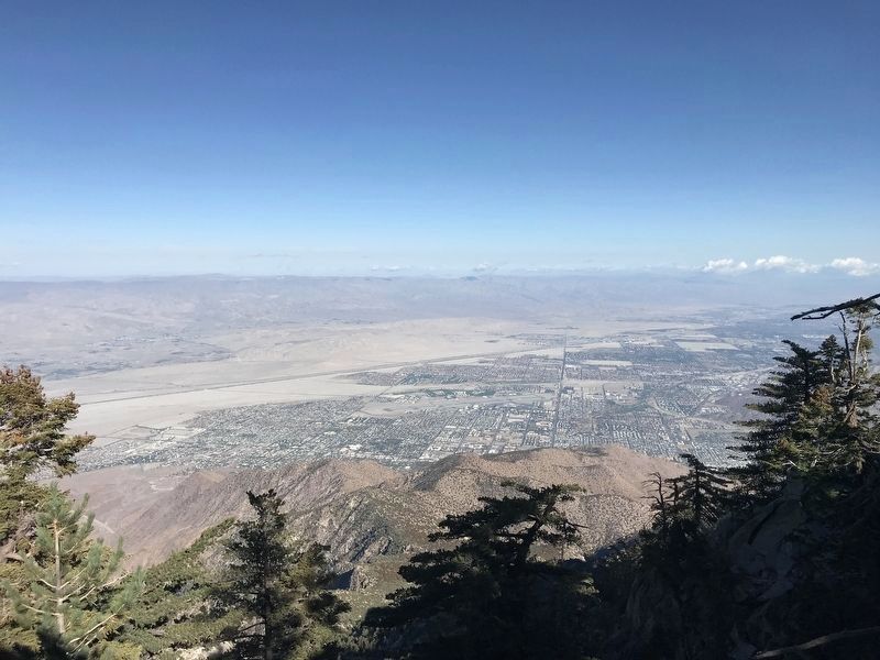 The Valley Viewed from the Marker image. Click for full size.