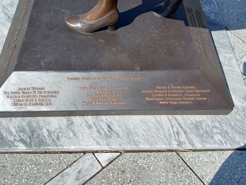 Frankie Muse Freeman Marker. Click for full size. Frankie Muse Freeman Marker image. Click for full size.