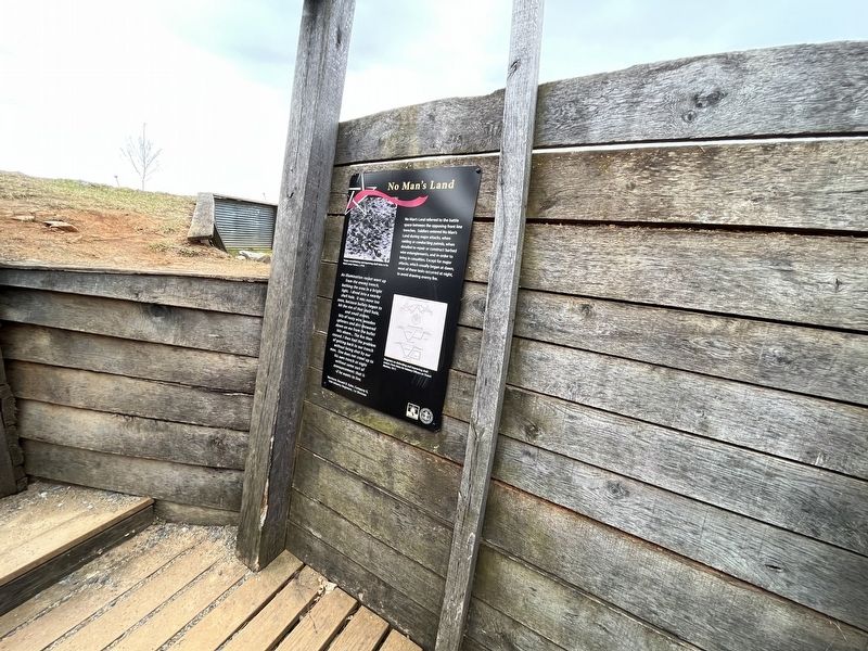 No Man's Land Marker. Click for full size. No Man's Land Marker image. Click for full size.