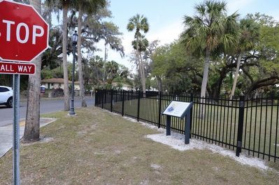 Palmetto Cemetery Marker image. Click for full size.